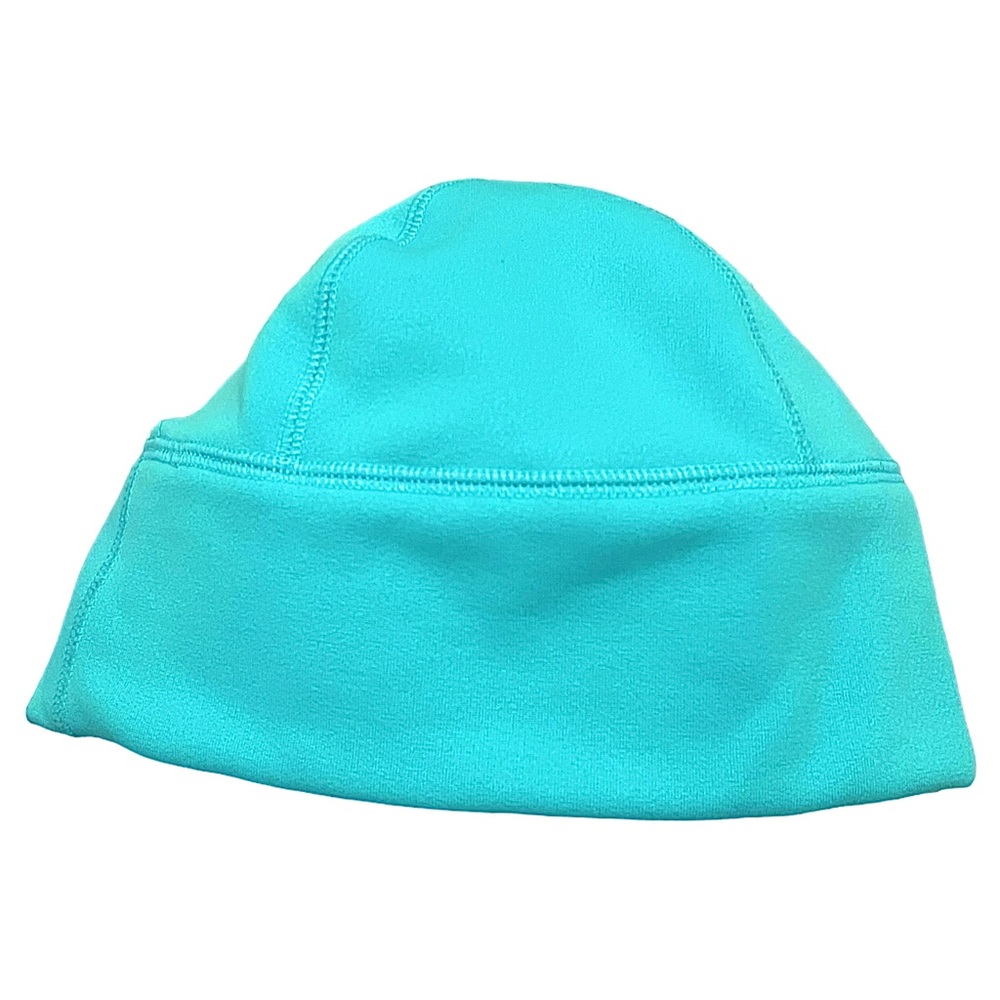 Nike ACG Vintage 90s Teal Green Tiffany Blue Fleece Beanie Hat Winter size OS - Picture 2 of 4